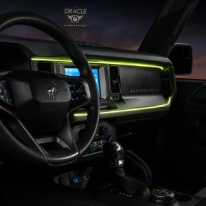 Ford Bronco LED Interior Dash Lighting Kit - ORACLE Lighting - ColorSHIFT Dynamic - Dynamic ColorSHIFT - `21-`25